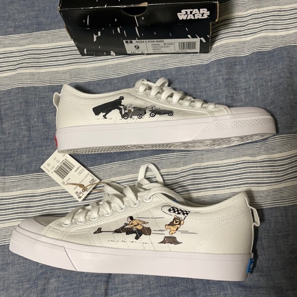 New adidas Niza X Star Wars Sneakers. Men’s size 9. “Intergalactic Race” design. - Picture 7 of 15